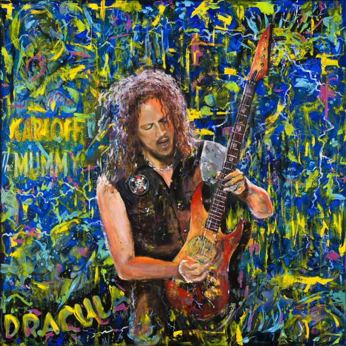 Kirk Hammett Painting