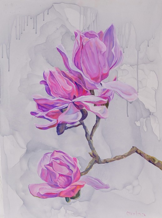 Magnolias Painting