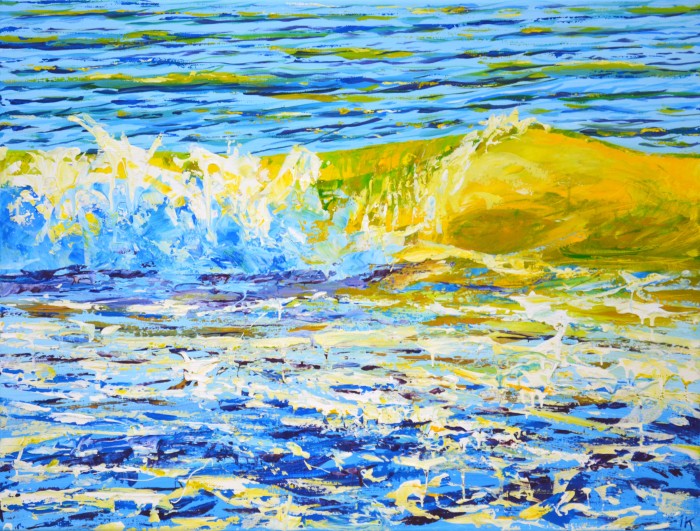 Waves 5. Painting