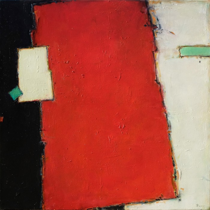 Red Composition Painting
