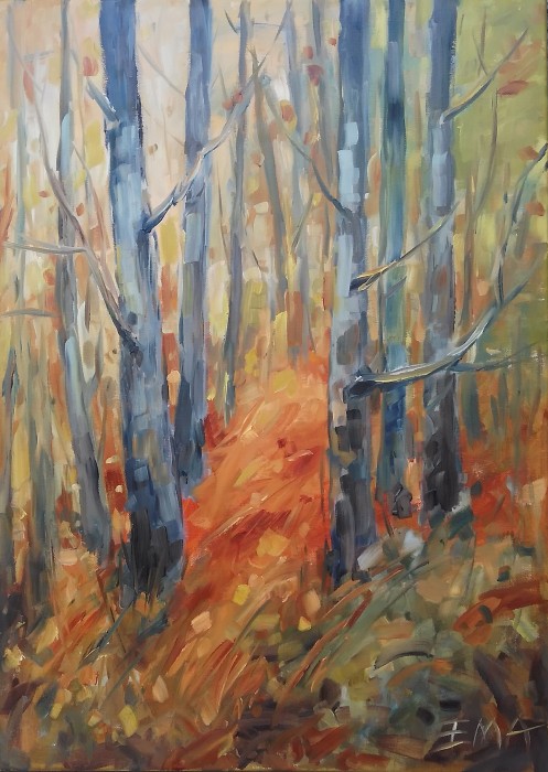 Tempting Forest Painting