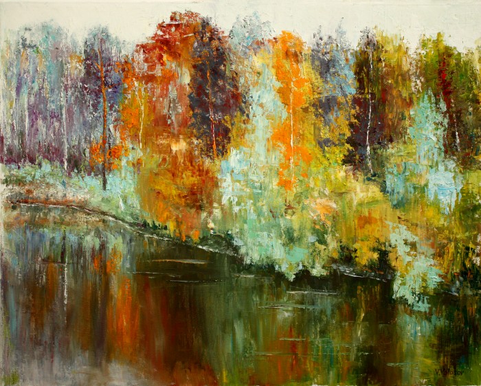 Autumn Forest Colors Painting