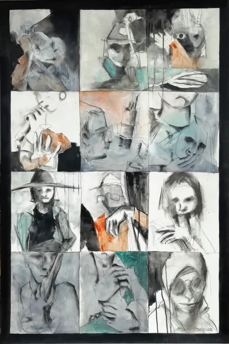 Expressive Fragments 1 Painting