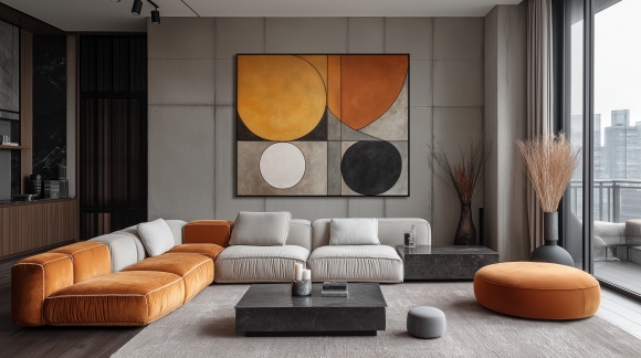 The Art of Choosing Paintings Above Your Sofa: A Complete Guide to Living Room Wall Decor